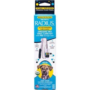 Radius USDA Organic Dental Solutions All Ages Dog Dental Kit -2 pack